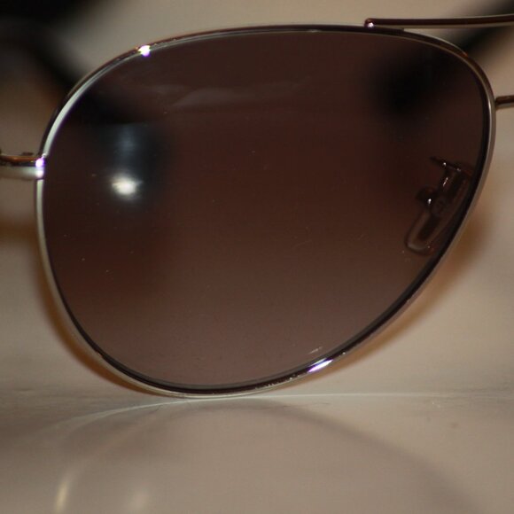 COACH 901511 Silver & Black Sunglasses Frame & Case NEW Style # HC7060 (L952) - Picture 5 of 6